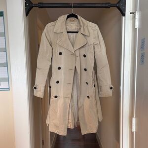 Elise Gug Women’s Double-Breasted Trench Coat